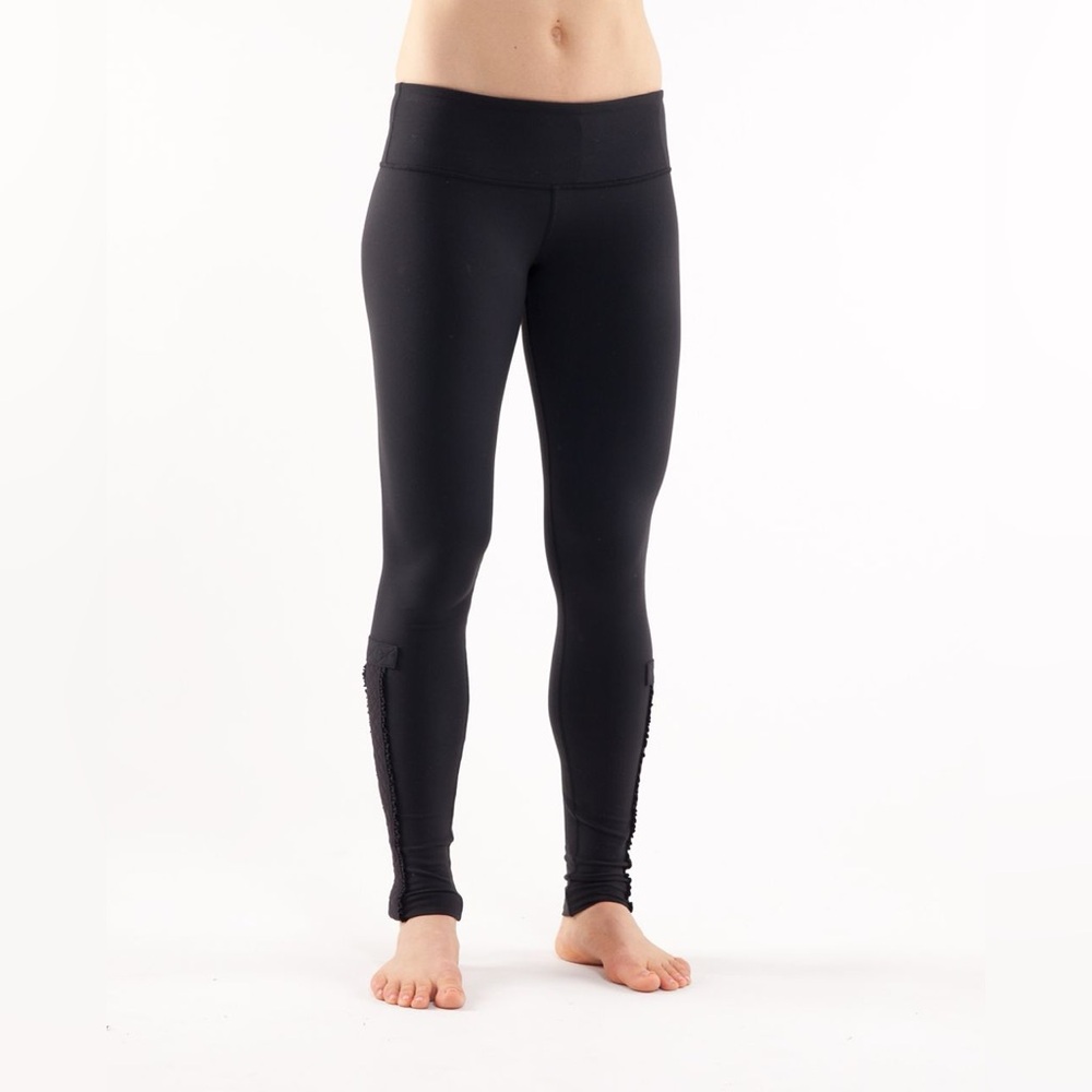 Lululemon Athletica Wunder Under Pant *Quilted in Black Size: 8